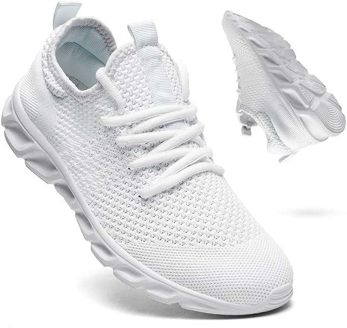 WCIDFY Women & Men Running Tennis Shoes Unisex Slip On Gym Walking Shoes Lightweight Workout Sneakers Daily Footwear Traveling - Image 1