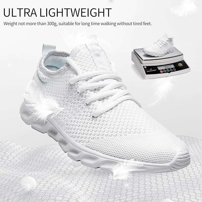 WCIDFY Women & Men Running Tennis Shoes Unisex Slip On Gym Walking Shoes Lightweight Workout Sneakers Daily Footwear Traveling - Image 5