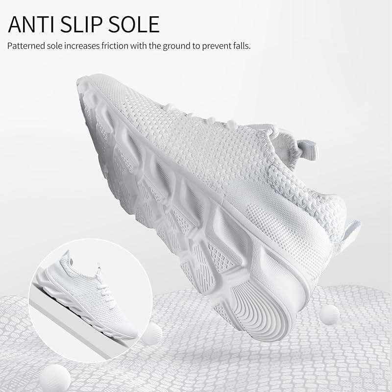 WCIDFY Women & Men Running Tennis Shoes Unisex Slip On Gym Walking Shoes Lightweight Workout Sneakers Daily Footwear Traveling - Image 6