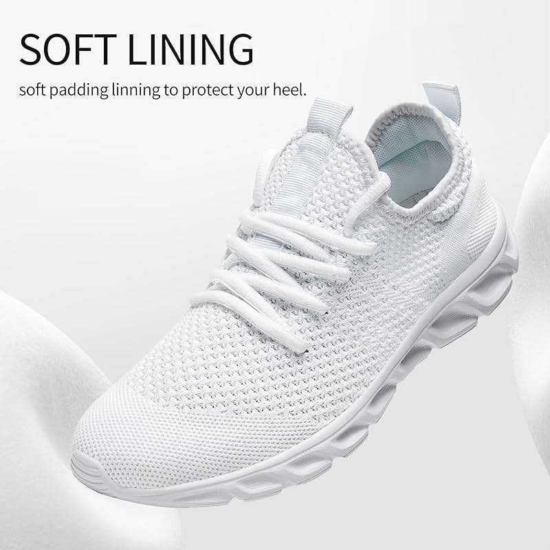 WCIDFY Women & Men Running Tennis Shoes Unisex Slip On Gym Walking Shoes Lightweight Workout Sneakers Daily Footwear Traveling - Image 7