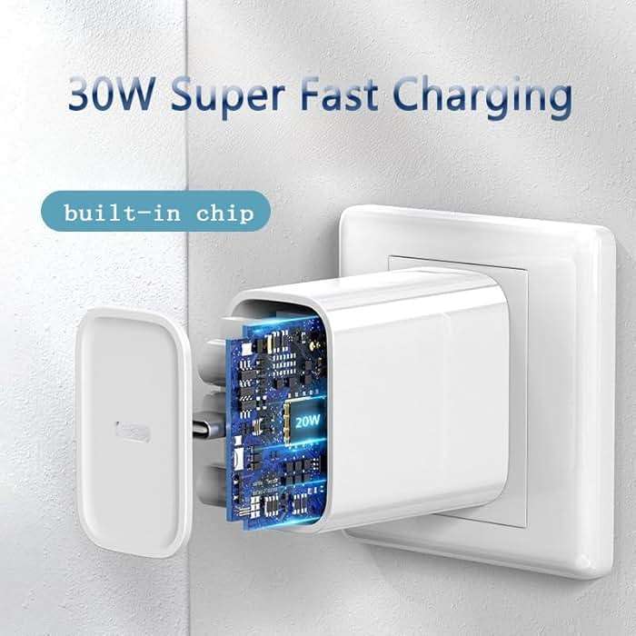 iPhone 17 Charger iPhone 16 15 Fast Charging 30W USB C Charger Block Type C Chargers 2 Pack 6FT Cord with iPhone 17/17 Plus/17 Pro/16 Pro Max/16/16 Plus/16 Pro/16 Pro Max/iPhone 15/15 Pro Max - Image 2