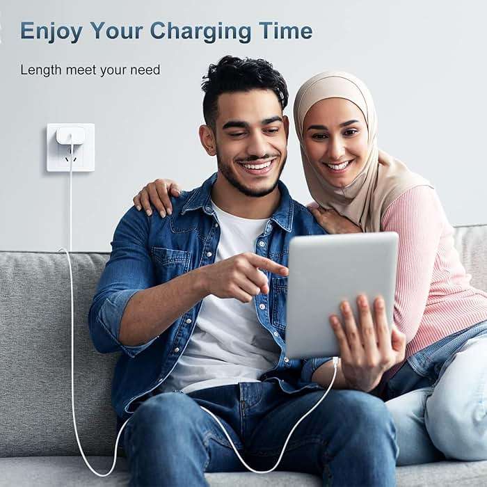 iPhone 17 Charger iPhone 16 15 Fast Charging 30W USB C Charger Block Type C Chargers 2 Pack 6FT Cord with iPhone 17/17 Plus/17 Pro/16 Pro Max/16/16 Plus/16 Pro/16 Pro Max/iPhone 15/15 Pro Max - Image 7