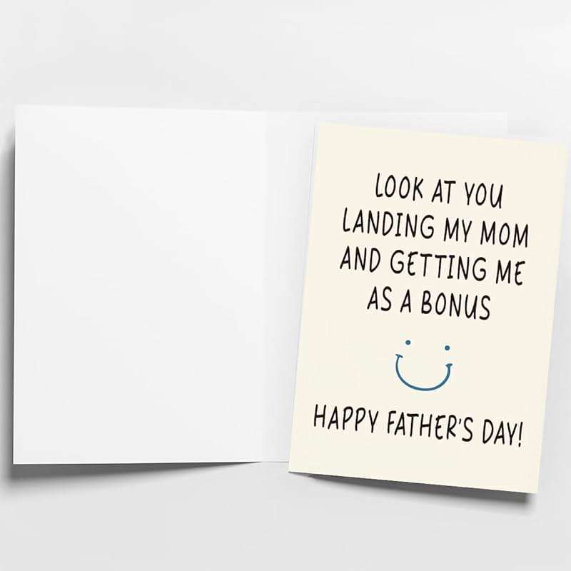 WowBefun Funny Fathers Day Card & Gifts from Daughter or Son | Dad Gifts for Fathers Day | Happy Father's Day Card & Gift for Dad | Father's Day Decorations - Image 5