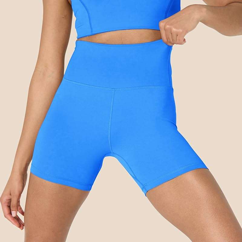 Amazon Essentials Women's Active FormFlex Buttery Soft High Waist Biker Shorts - Image 4