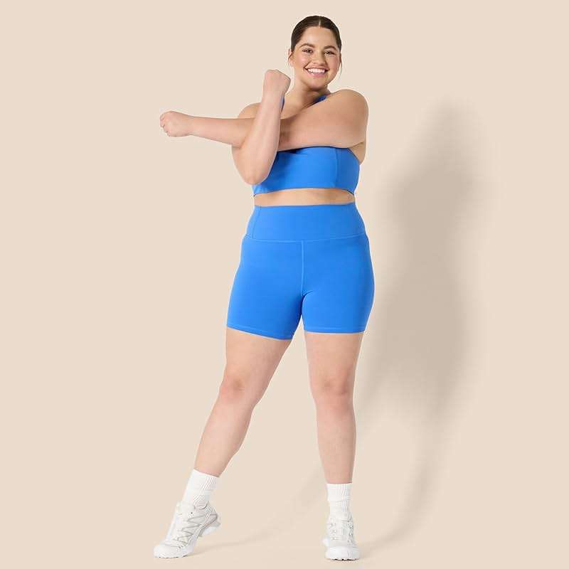 Amazon Essentials Women's Active FormFlex Buttery Soft High Waist Biker Shorts - Image 7