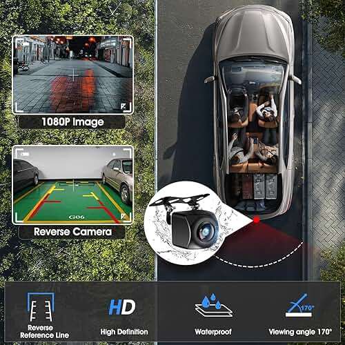 Portable Wireless Carplay Car Stereo 7" with Apple CarPlay/ Android Auto - Image 6