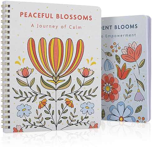 Beautiful Adult Coloring Book Set of 2 for Relaxation - Affirmation and Inspirational Books Making it a Great Gift - Perfect Stress-Relieving Books Fun to Color for Women - Image 1