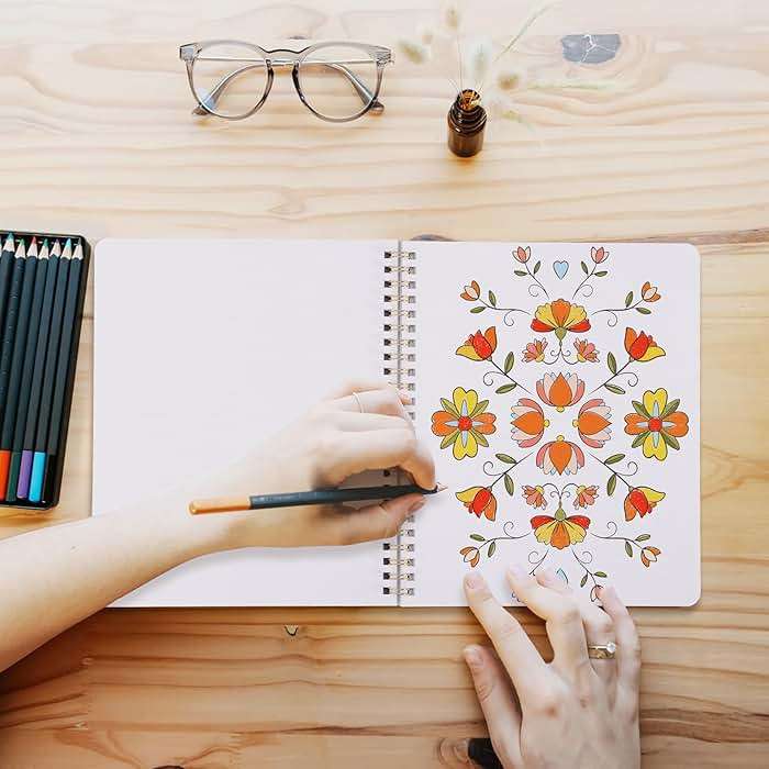 Beautiful Adult Coloring Book Set of 2 for Relaxation - Affirmation and Inspirational Books Making it a Great Gift - Perfect Stress-Relieving Books Fun to Color for Women - Image 6