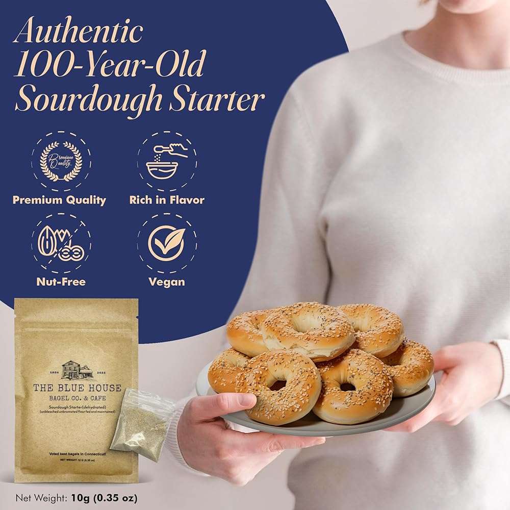 Dehydrated Sourdough Starter – Award-Winning Sour Dough Starter Culture | Fast-Activating, Beginner Friendly, Gluten Sensitive, Organically Sourced | Live Culture for Bread, Bagels & Pizza - 10g - Image 3