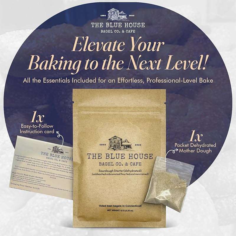 Dehydrated Sourdough Starter – Award-Winning Sour Dough Starter Culture | Fast-Activating, Beginner Friendly, Gluten Sensitive, Organically Sourced | Live Culture for Bread, Bagels & Pizza - 10g - Image 6