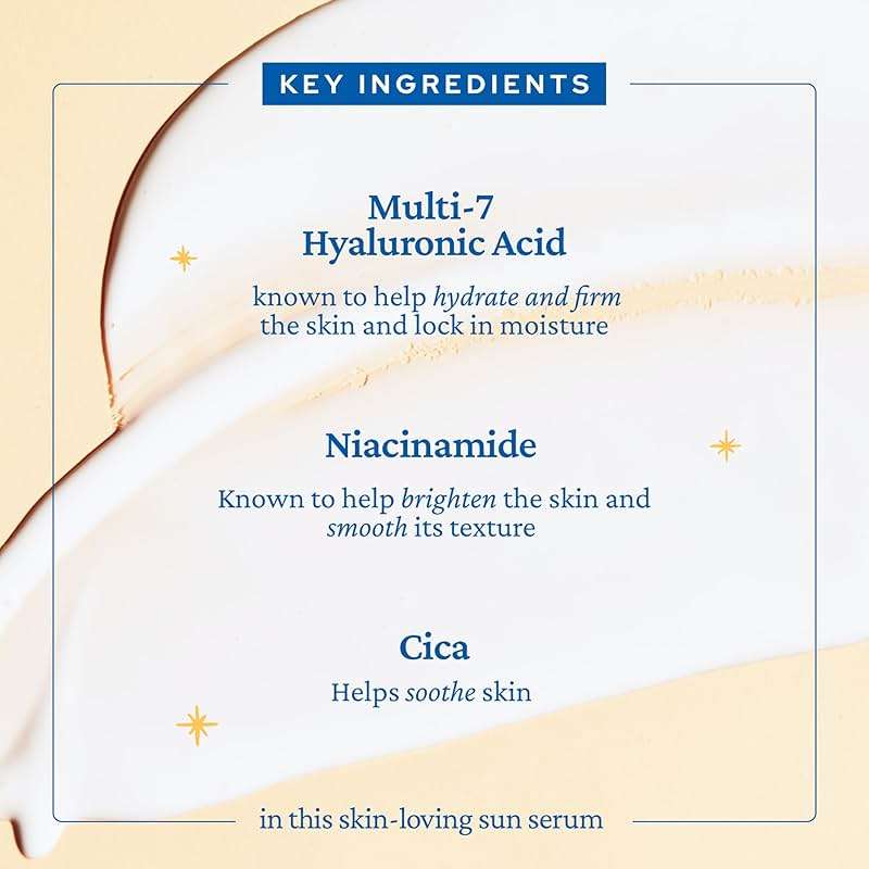 belif Milky Niacinamide Sunscreen SPF 40 – Lightweight & Invisible Sun Serum for Face with 7 Types of Hyaluronic Acid | No White Cast, Non-Comedogenic, Hydrating, Makeup-Gripping Primer (1.69 fl.oz) - Image 5