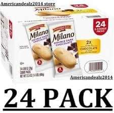 Milano Double Dark Chocolate Cookies, 0.98 oz., 24 pk. - Image 2