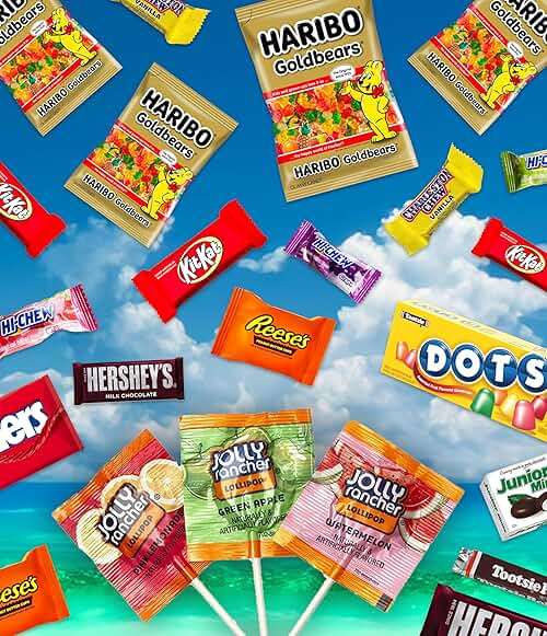 Individually Wrapped Mini Candy & Chocolate Mix - 5 lb Bulk Candy Assortment - Pinata Stuffer Candies Variety Pack, Office CandyBowl Treats - Sweet & Chocolatey Flavors - Father's Day - Image 3