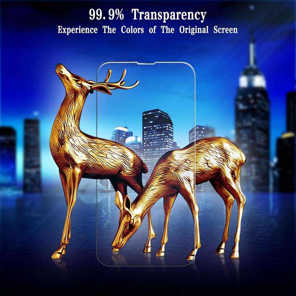 MAYtobe [2-Pack Screen Protector for Apple iPhone 17e / iPhone 16e Tempered Glass, 9H Hardness, Anti Scratch, Easy to Install - Image 3