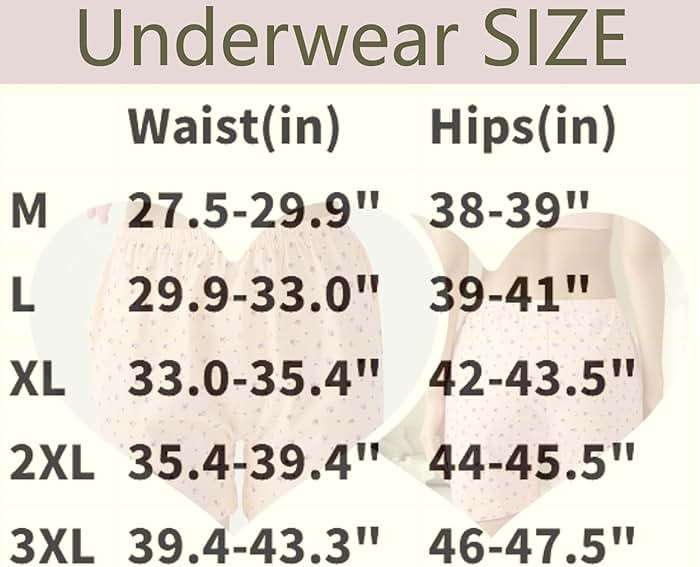 Jeserom Women's Cotton Underwear Loose Soft Full Coverrage Boxer Briefs 6 Pack - Image 4