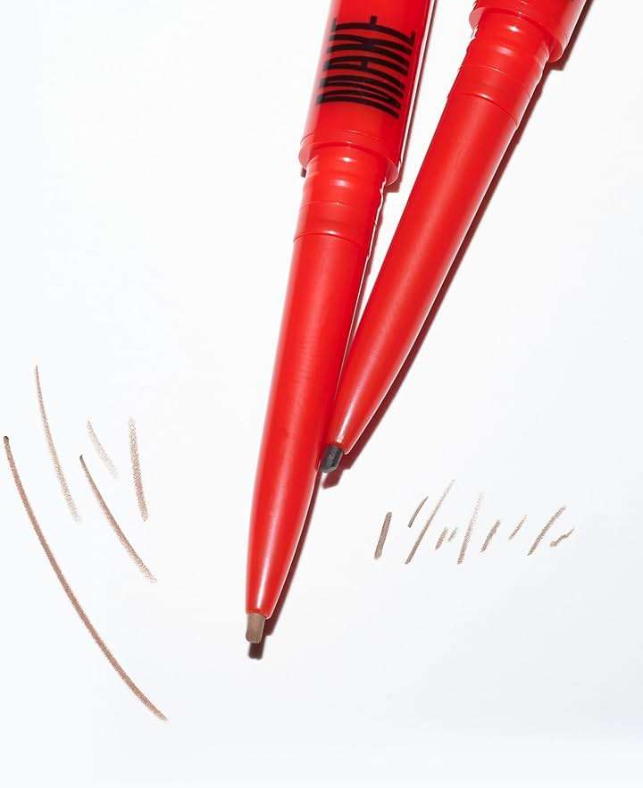 MAKE Beauty Nano Brow, Micro Eyebrow Pencil. Long-Lasting Smudgeproof Eye Brow Makeup for Hairlike Lines. Precision Liner for Natural-Looking Eyebrows - Shade, Cool Brown - Image 7