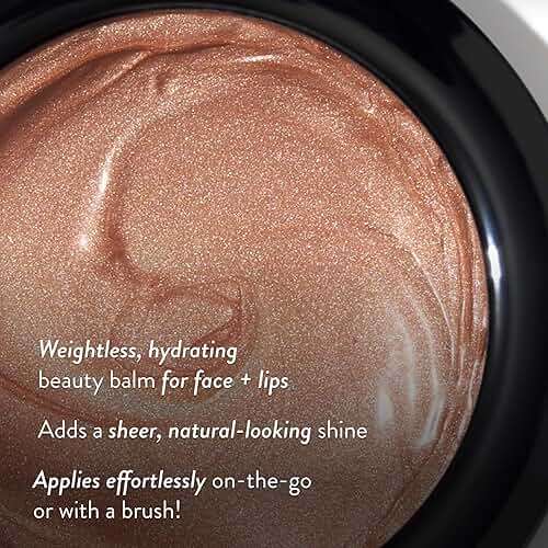 LAURA GELLER NEW YORK The Wonder Balm Cream Blush – Nice n Natural – Hydrating Multi-Use Cheek & Lip Color – Squalane & Sunflower Oil – Lightweight, Buildable Sheer Glow – Mature & Dry Skin – Vegan - Image 3