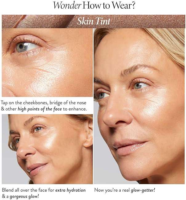 LAURA GELLER NEW YORK The Wonder Balm Cream Blush – Nice n Natural – Hydrating Multi-Use Cheek & Lip Color – Squalane & Sunflower Oil – Lightweight, Buildable Sheer Glow – Mature & Dry Skin – Vegan - Image 4