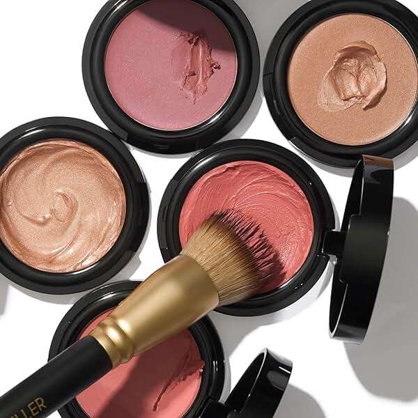 LAURA GELLER NEW YORK The Wonder Balm Cream Blush – Nice n Natural – Hydrating Multi-Use Cheek & Lip Color – Squalane & Sunflower Oil – Lightweight, Buildable Sheer Glow – Mature & Dry Skin – Vegan - Image 8