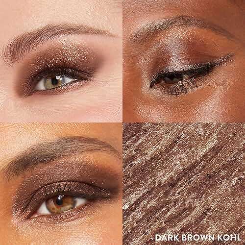 Finishing Touches Kit: Baked Balance-n-Brighten Powder Foundation, Medium + Airbrush Kabuki + Jelly Balm Tinted Lip Balm, Figger Than Life + Kajal Eyeliner, Dark Brown + Kajal Mascara - Image 7