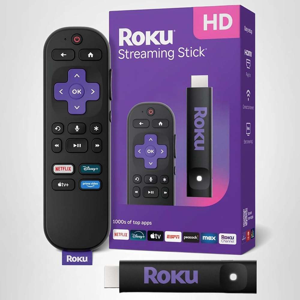 Roku Streaming Stick HD — HD Streaming Device for TV with Roku Voice Remote, Free & Live TV - Image 13
