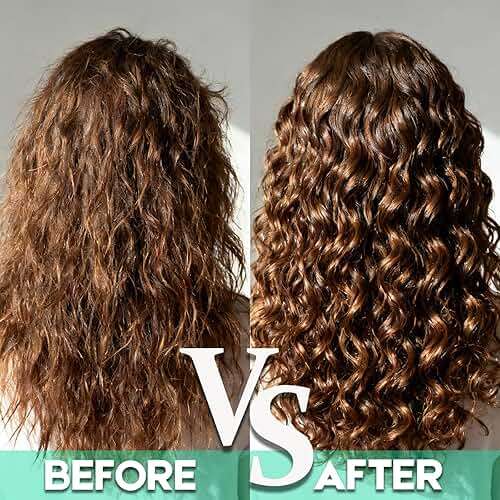 Evercomb Curl Defining Brush for Curly Hair - Detangling & Styling with Lightweight Ergonomic Nylon Bristles, Enhance Curls, Reduce Frizz/Breakage for Women (Green 1Pcs) - Image 5