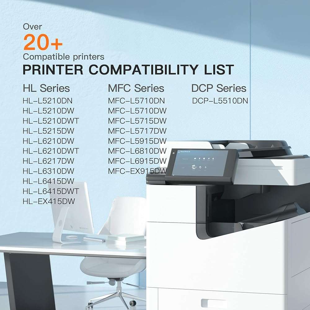 E-Z Ink TN920XL TN920 Toner Cartridge for HL-L6210DW HL-5915DW Compatible Replacement for Brother TN 920XL TN920XXL TN920UXXL TN-920 XL High Yield Use with HL-L6210DWT HL-L5210DW (4 Black, with Chip) - Image 2