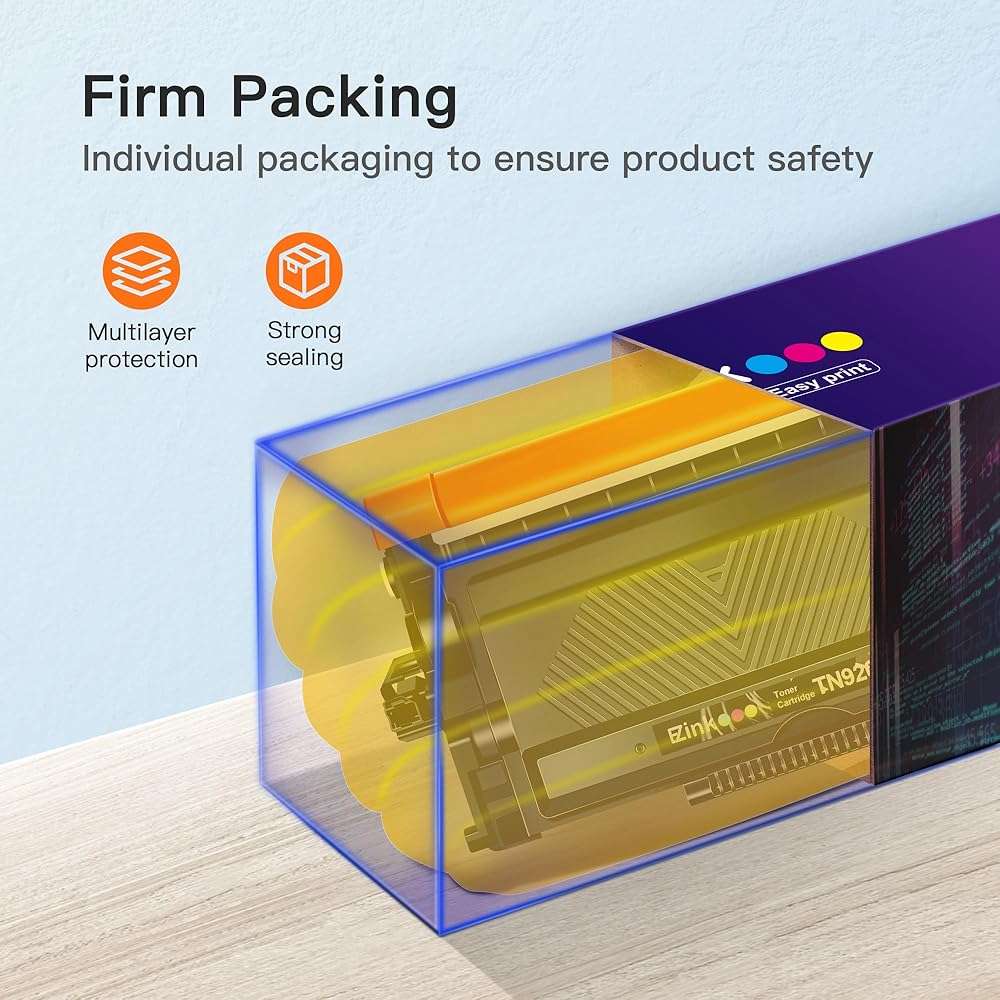 E-Z Ink TN920XL TN920 Toner Cartridge for HL-L6210DW HL-5915DW Compatible Replacement for Brother TN 920XL TN920XXL TN920UXXL TN-920 XL High Yield Use with HL-L6210DWT HL-L5210DW (4 Black, with Chip) - Image 5