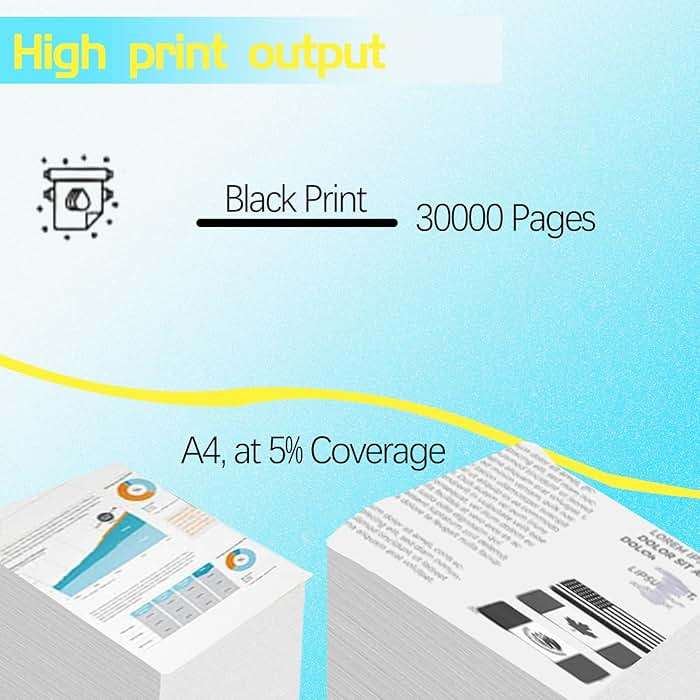 B600 Toner Cartridge Compatible for Xerox VersaLink B600DN B600DT B600DX B600DXF B600DXP Printers, High Production Replacement (Black) - Image 3