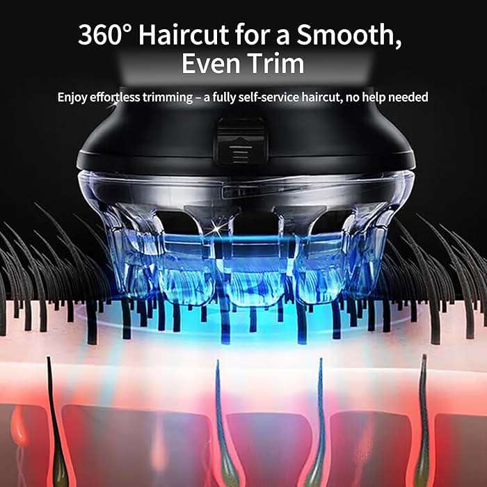 Yinicare Self Hair Clippers for Men Set Cordless Electric Short Hair Trimmer Grooming Kit for Mens Professional, Waterproof Personal Trimmers Haircut for Man Male Family - Image 6