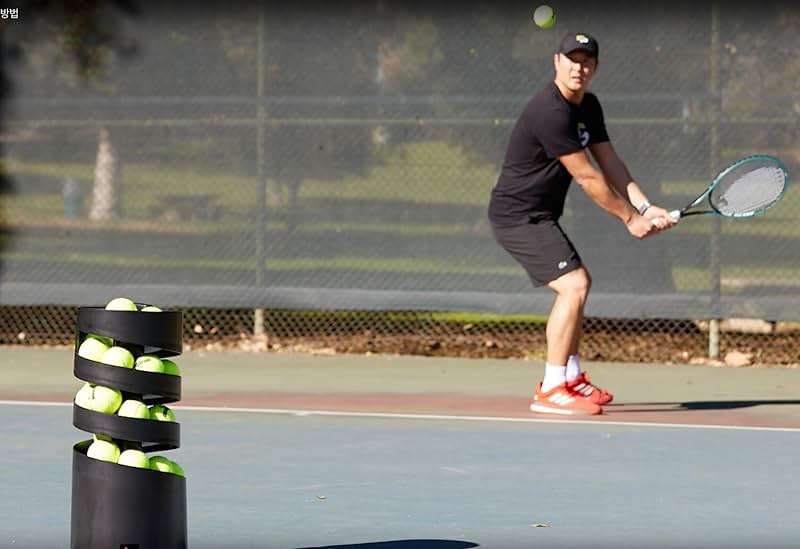 Sports Tutor Tennis Twist Ball Machine - for Beginners - Battery Powered. Adjustable Toss. Made in USA by #1 Tennis Machine Company - Image 2