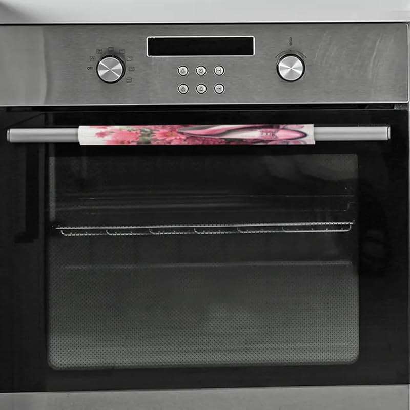 Pardick Refrigerator Door Handle Covers Set of 2 Flower Dance Shoes Fridge Door Handle Keep Your Kitchen Appliance Clean, Dishwasher Fridge Mocrowave Oven Door Decor Protector Handle Cover - Image 7