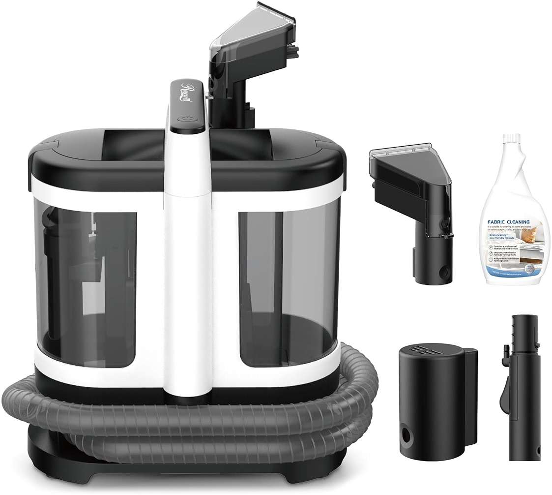 Rosewill Multi-Purpose Portable Carpet and Upholstery Cleaner, Powerful Suction 11 Kpa Spot Cleaner, 450W Motor, Car and Auto Detailer, Stain and Spot Remover; Versatile Use: Carpet, Sofa, Pet Hair - Image 1