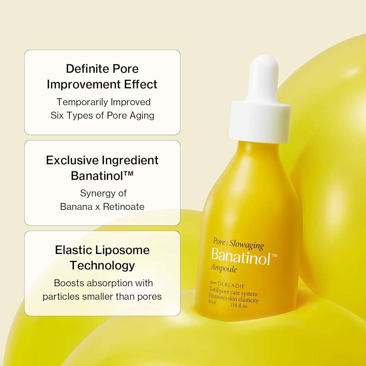 Banatinol Slow aging Ampoule 30 ml Korean Skincare Retinol Serum For Face 1.01 Fl Oz - Image 6