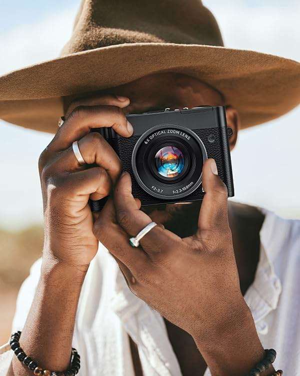 Digital Camera, 6X Optical Zoom & WiFi, 5K 30FPS 64MP Vlogging Camera, Rear and Front Cameras for Photography and Video, Autofocus & Anti-Shake, Travel Selfie for YouTube with Flash Dial 64GB Card - Image 9