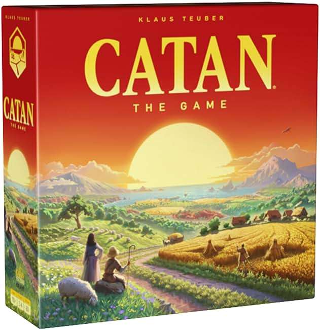 CATAN Board Game (6th Edition) Trade, Build & Settle in the Classic Strategy Game for Family, Kids & Adults, Ages 10+, 3-4 Players, 60-90 Min Playtime - Image 1