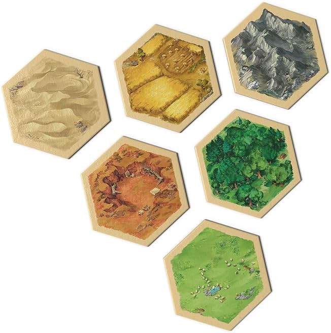 CATAN Board Game (6th Edition) Trade, Build & Settle in the Classic Strategy Game for Family, Kids & Adults, Ages 10+, 3-4 Players, 60-90 Min Playtime - Image 6