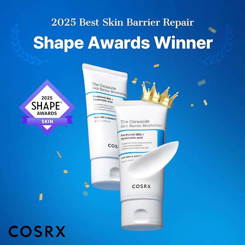 COSRX Ceramide Skin Barrier Moisturizer for Face with 7 Ceramides, Hyaluronic Acid & Panthenol, Barrier Repair Face Cream for Dry & Sensitive Skin, 2.7 oz, Korean Face Moisturizer, Korean Skin Care - Image 2