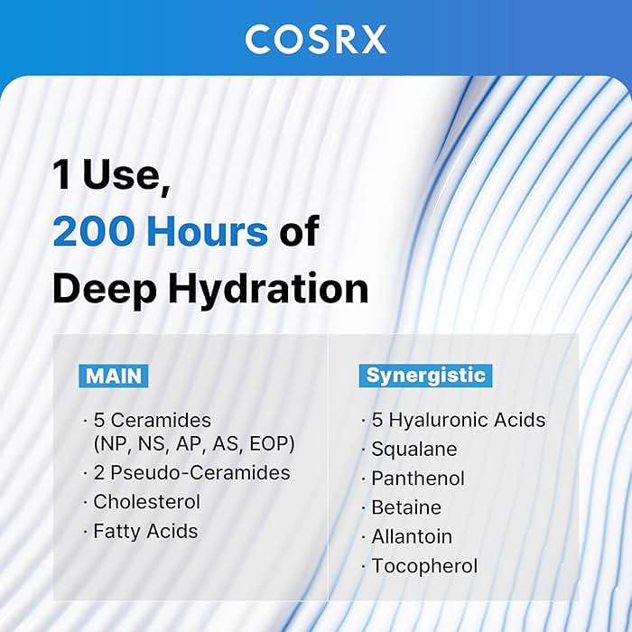 COSRX Ceramide Skin Barrier Moisturizer for Face with 7 Ceramides, Hyaluronic Acid & Panthenol, Barrier Repair Face Cream for Dry & Sensitive Skin, 2.7 oz, Korean Face Moisturizer, Korean Skin Care - Image 3