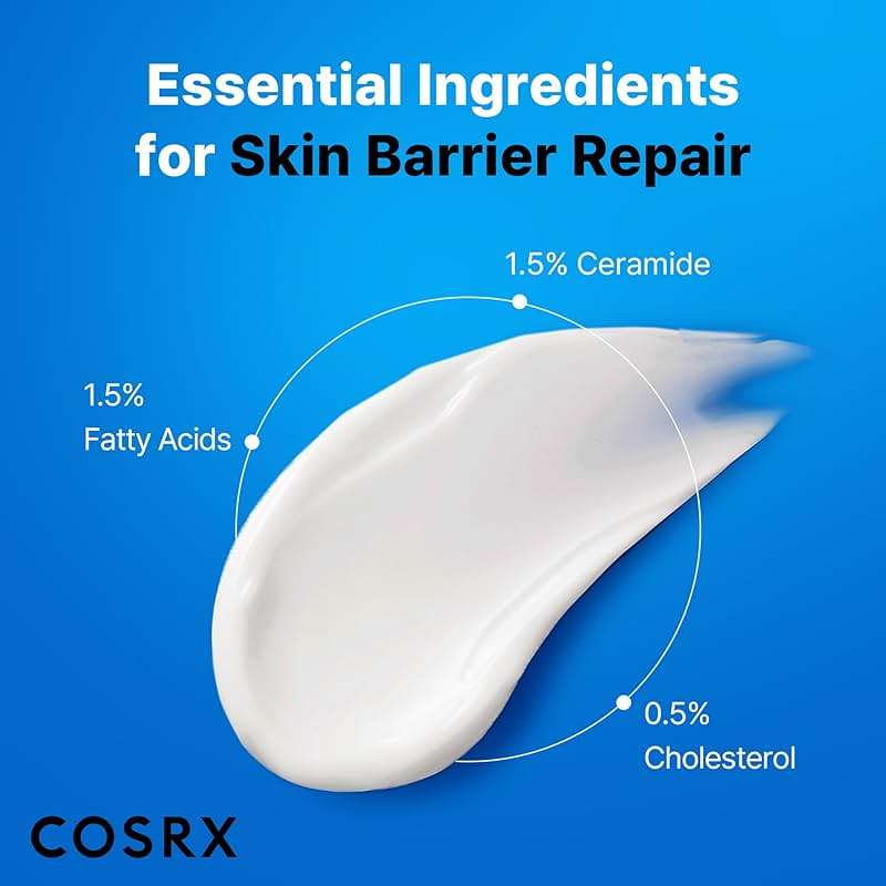 COSRX Ceramide Skin Barrier Moisturizer for Face with 7 Ceramides, Hyaluronic Acid & Panthenol, Barrier Repair Face Cream for Dry & Sensitive Skin, 2.7 oz, Korean Face Moisturizer, Korean Skin Care - Image 4