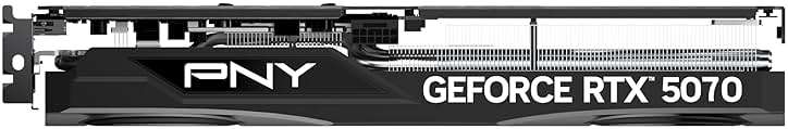 PNY NVIDIA GeForce RTX™ 5070 OC Triple Fan, Graphics Card (12GB GDDR7, 192-bit, Boost Speed: 2587 MHz, SFF-Ready, PCIe® 5.0, HDMI®/DP 2.1, 2.4-Slot, Blackwell Architecture, DLSS 4) - Image 6