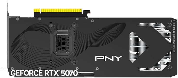 PNY NVIDIA GeForce RTX™ 5070 OC Triple Fan, Graphics Card (12GB GDDR7, 192-bit, Boost Speed: 2587 MHz, SFF-Ready, PCIe® 5.0, HDMI®/DP 2.1, 2.4-Slot, Blackwell Architecture, DLSS 4) - Image 7