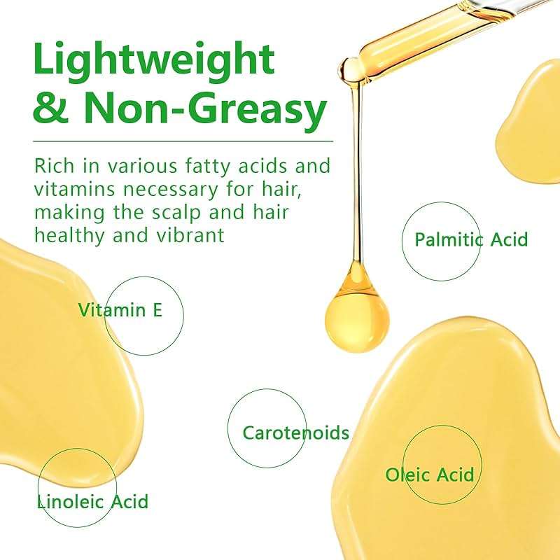 Batana Oil for Hair Growth Organic Raw Batana Hair Oil Natural Cold Pressed Pure Glass Bottle Oils to Thicken Brows, Repair Hair & Scalp, All Hair Types (4 fl oz) by MMPANG - Image 5