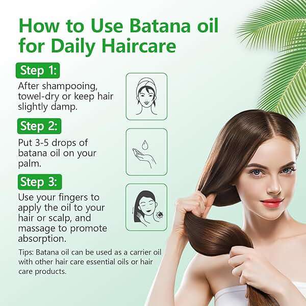 Batana Oil for Hair Growth Organic Raw Batana Hair Oil Natural Cold Pressed Pure Glass Bottle Oils to Thicken Brows, Repair Hair & Scalp, All Hair Types (4 fl oz) by MMPANG - Image 7