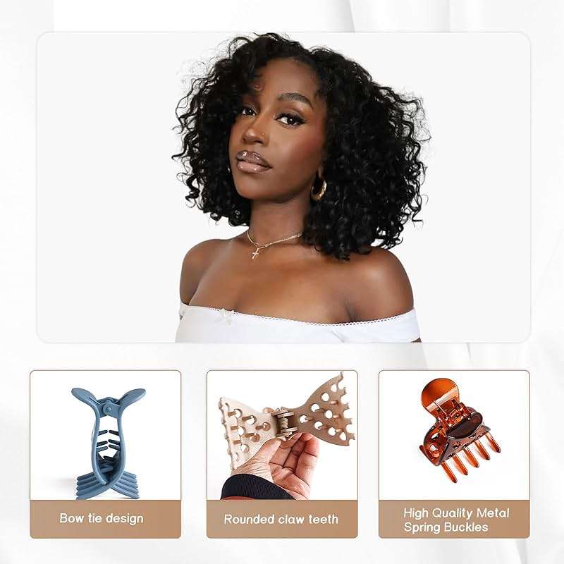 Foaryoer Hair Volume Clip,Root Lifting Hair Clips for Volume Clip No Crease Hair Root Lifting Clips for Curler Hair - Image 2