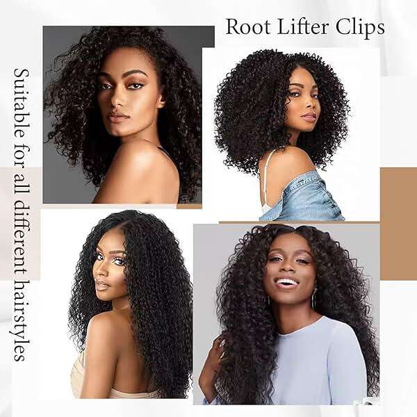 Foaryoer Hair Volume Clip,Root Lifting Hair Clips for Volume Clip No Crease Hair Root Lifting Clips for Curler Hair - Image 5