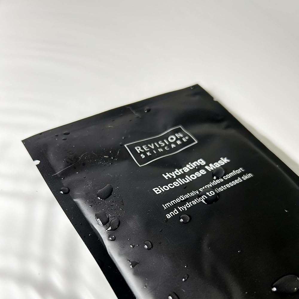 Revision Skincare Hydrating Biocellulose Mask, Soothing Treatment for Sensitive, Dry, and Irritated Skin, Reduces Discomfort and Enhances Skin Barrier Recovery, 1 Sheet - Image 5