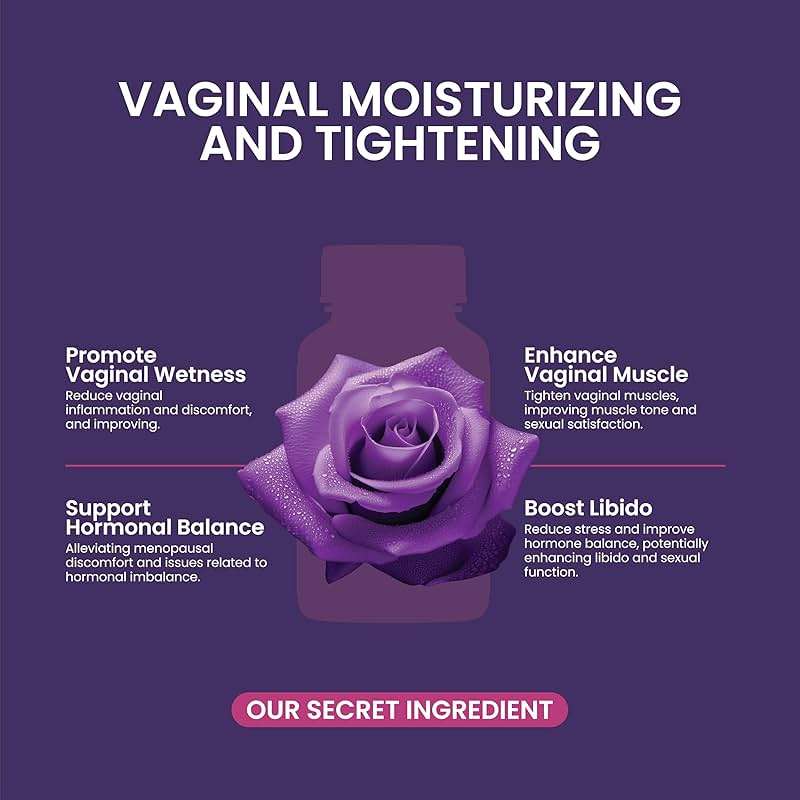 VaJayPlay Feminine Area Moisture & Dryness Support | Increase Wetness, Tightness & Mood Balance, Feminine Wellness & Hydration Support | Made W/Manjakani, Slippery Elm, Fenugreek & More (60 Count) - Image 2