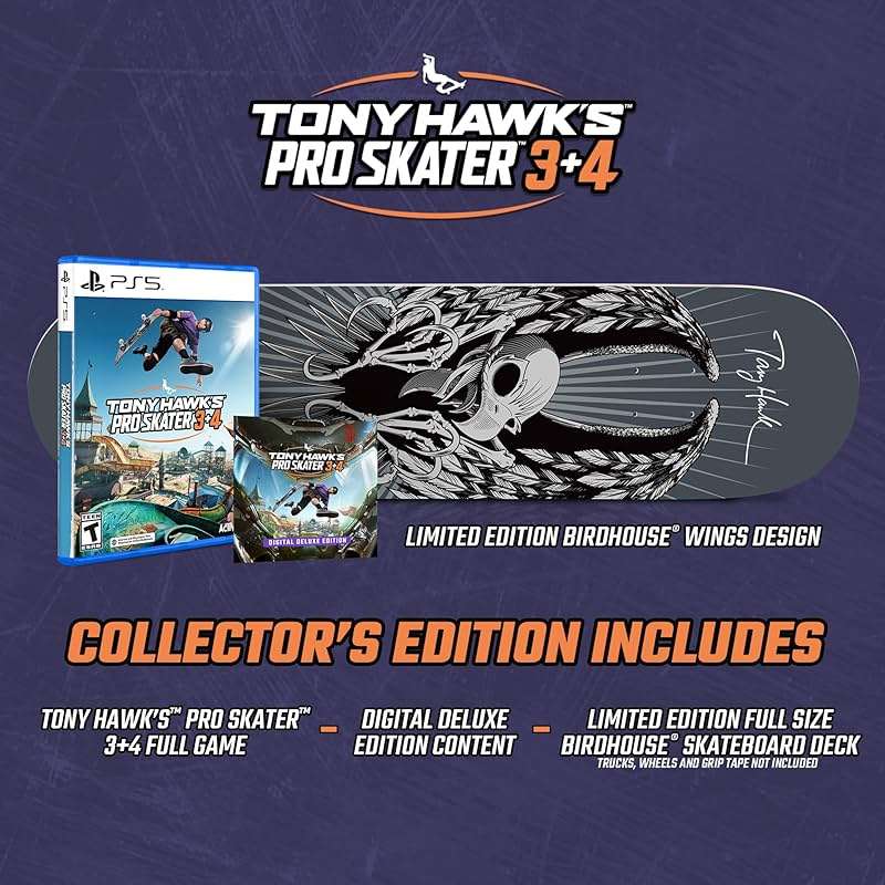 Tony Hawk's™ Pro Skater™ 3 + 4 – Collector's Edition – PlayStation 5 - Image 2