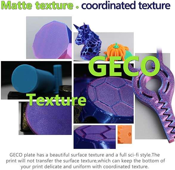 JUUPINE 2025 New Upgraded GECO Plate for Bambu Lab A1 Mini 3D Printer,PLA Cold Plate (No Heating) 184X184mm Magnetic Spring Steel 0℃ Printing Hot Bed No Glue Required. - Image 9